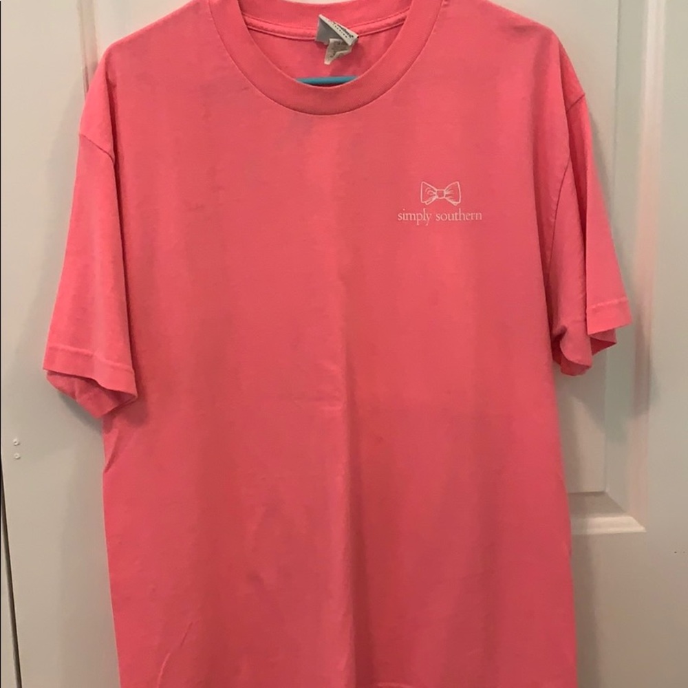 Pink Simply Southern Tee